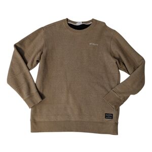 Columbia Sportswear Hart Mountain Camel Crewneck Sweater Sweatshirt Men's L